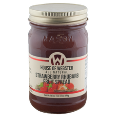Strawberry Rhubarb Fruit Spread - HouseofWebster