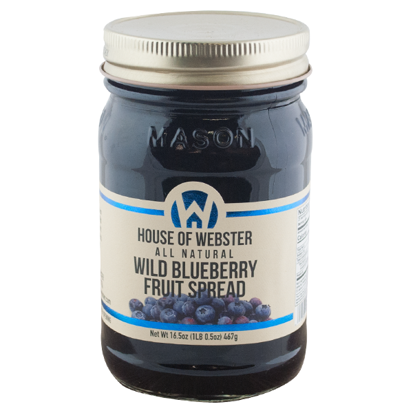 Wild Blueberry Fruit Spread - HouseofWebster