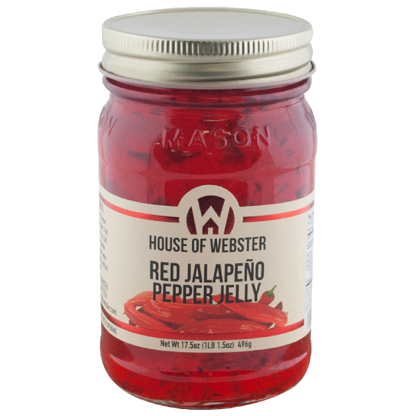 Red Jalapeno Pepper Jelly - HouseofWebster