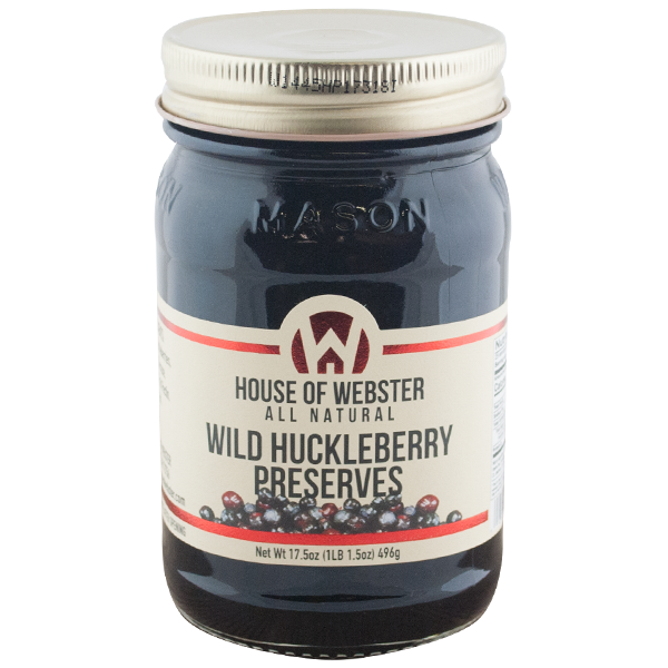 Wild Huckleberry Preserves - HouseofWebster