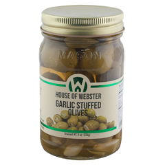 Garlic Stuffed Olives - HouseofWebster