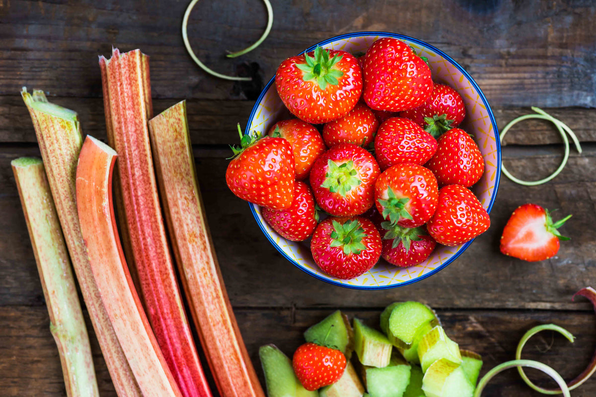 Strawberry Rhubarb Fruit Spread