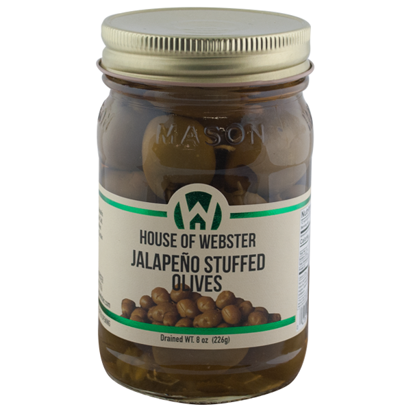 Jalapeno Stuffed Olives - HouseofWebster