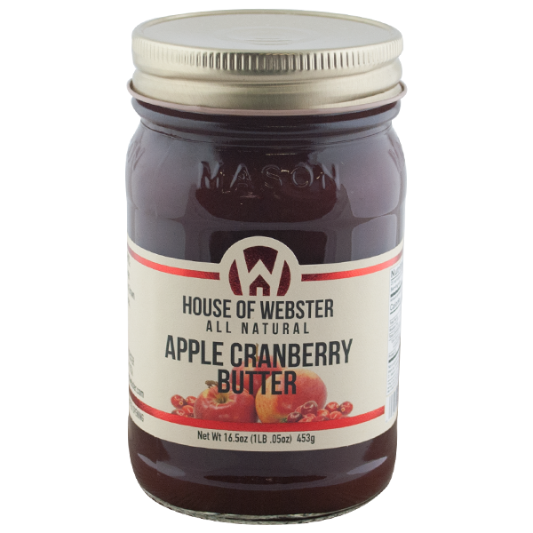 Apple Cranberry Butter - HouseofWebster