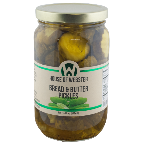 Bread & Butter Pickles - HouseofWebster