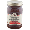 Red Raspberry Rhubarb Fruit Spread - HouseofWebster