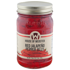Red Jalapeno Pepper Jelly - HouseofWebster