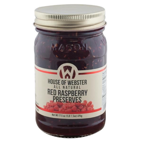 Red Raspberry Preserves - HouseofWebster