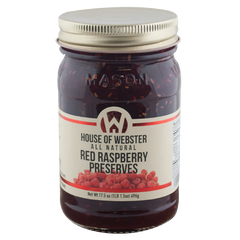 Red Raspberry Preserves - HouseofWebster